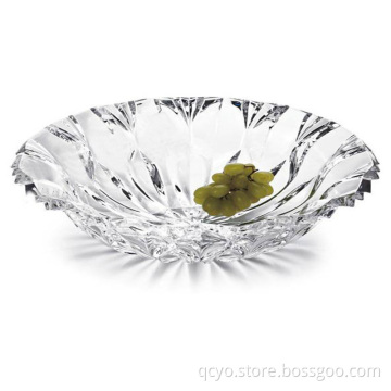 2015 china product new design factory wholesale crystal fruit tray